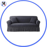 housse-de-canape-en-microfibre-style-jupe-gris-fonce – La Maison de la Housse