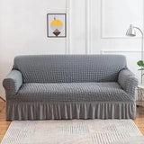 housse-de-canape-en-microfibre-style-jupe-gris – La Maison de la Housse