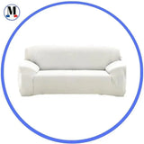 Housse De Canapé Extensible Blanc pour Housse de canapé – La Maison De La Housse