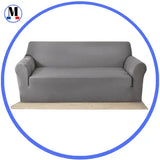 Housse De Canapé Extensible Gris pour Housse de canapé – La Maison De La Housse