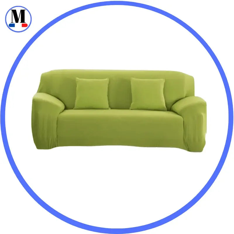 housse-de-canape-extensible-universelle-vert-pomme – La Maison de la Housse