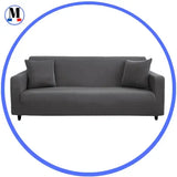 Housse De Canapé Extensible Gris anthracite pour Housse de canapé – La Maison de la Housse®