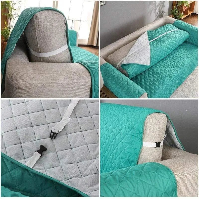 housse-de-canape-impermeable-matelasse-cyan – La Maison de la Housse