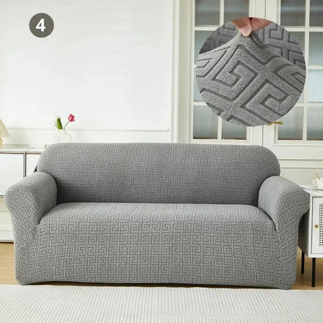 housse-de-canape-jacquard-gris – La Maison de la Housse