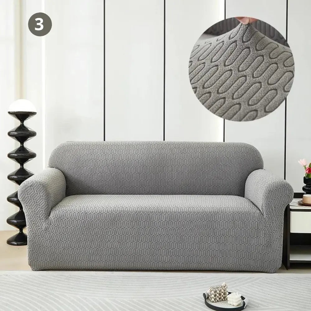 housse-de-canape-jacquard-gris – La Maison de la Housse