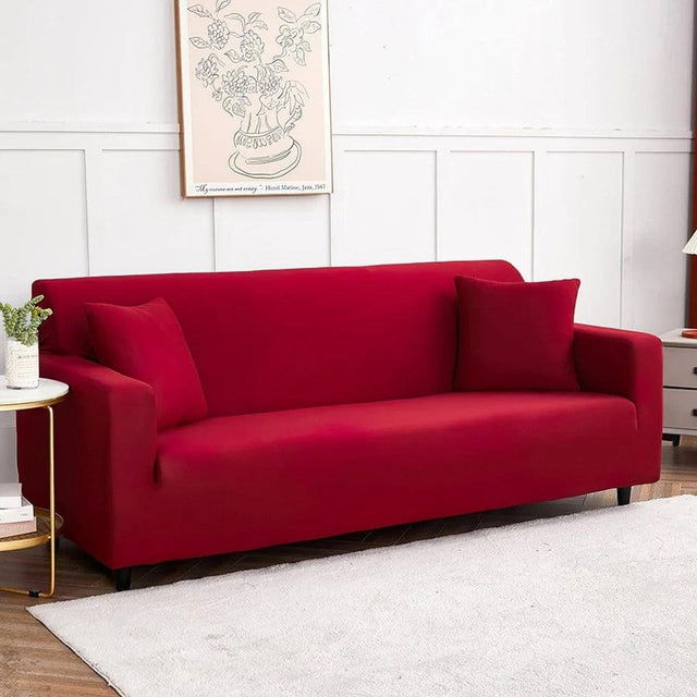 Housse De Canapé Rouge - La Maison de la Housse®