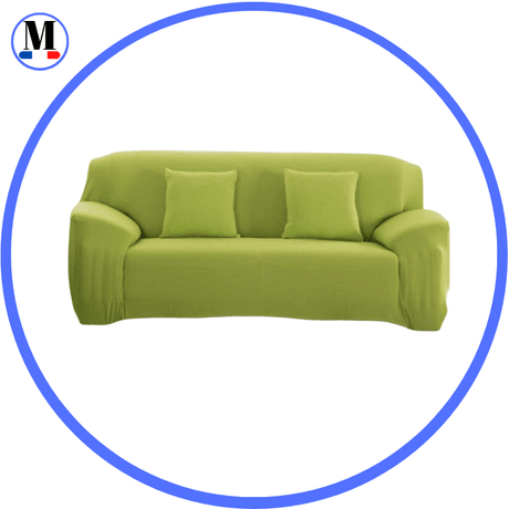 Housse De Canapé Vert Pomme - La Maison de la Housse®