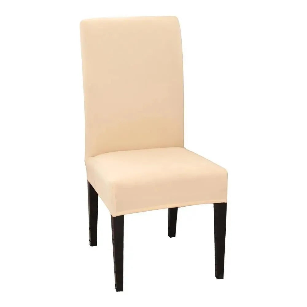 housse-de-chaise-classique-extensible-beige – La Maison de la Housse