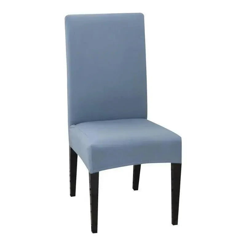 housse-de-chaise-classique-extensible-gris-bleu – La Maison de la Housse