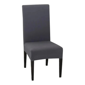 housse-de-chaise-classique-extensible-gris – La Maison de la Housse