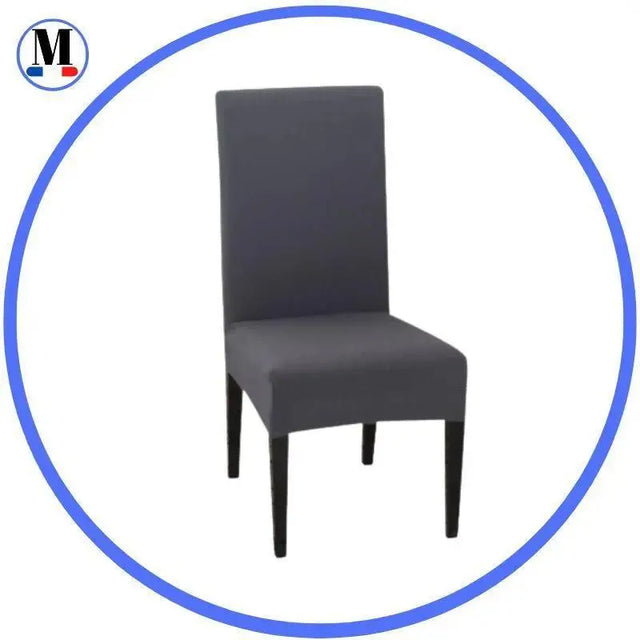 housse-de-chaise-classique-extensible-gris – La Maison de la Housse