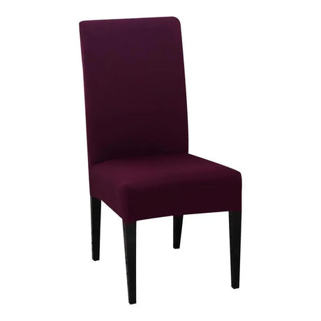 housse-de-chaise-classique-extensible-rouge-haricot – La Maison de la Housse