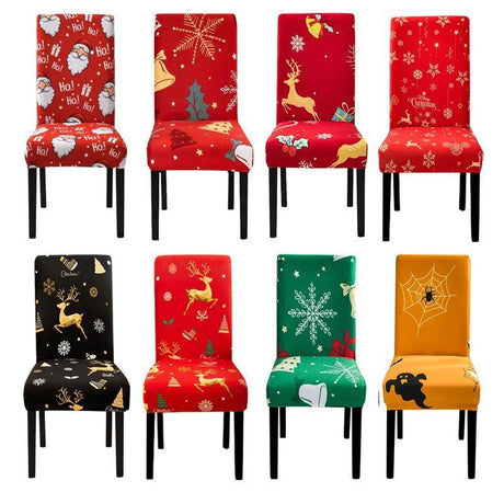 Housse de Chaise de Noël - La Maison de la Housse®