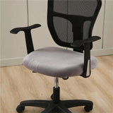 housse-de-chaise-gris-clair-de-bureau-style-velours – La Maison de la Housse