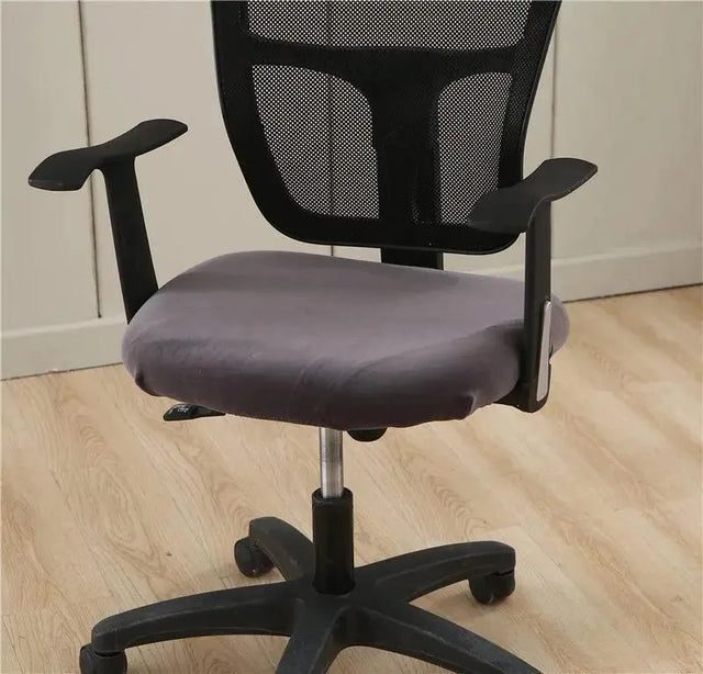 housse-de-chaise-gris-de-bureau-style-velours – La Maison de la Housse