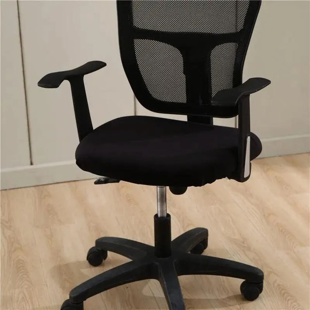 housse-de-chaise-noir-de-bureau-style-velours – La Maison de la Housse