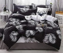 housse-de-couette-de-lit-feuille-blanche-polyester-coton – La Maison de la Housse