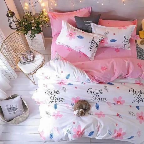housse-de-couette-de-lit-polyester-coton – La Maison de la Housse