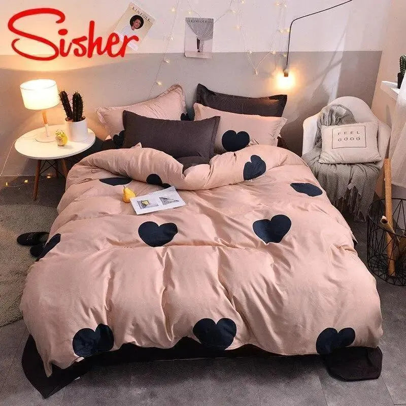 housse-de-couette-de-lit-polyester-coton – La Maison de la Housse