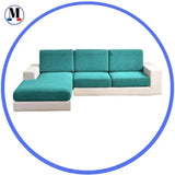 housse-de-coussin-dassise-pour-canape-motif-jacquard-velours-bleu-canard – La Maison de la Housse