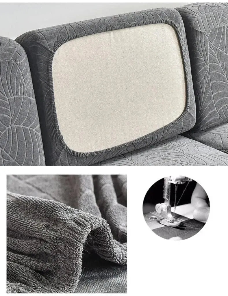 housse-de-coussin-dassise-pour-canape-motif-jacquard-velours-bleu-canard – La Maison de la Housse