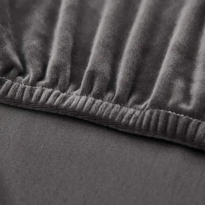 housse-de-coussin-de-siege-dassise-en-velours-gris-clair-canape-fauteuil – La Maison de la Housse