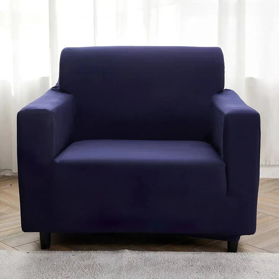 housse-de-fauteuil-extensible-bleu-nuit – La Maison de la Housse