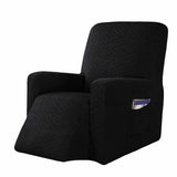 housse-de-fauteuil-inclinable-noir-extensible – La Maison de la Housse
