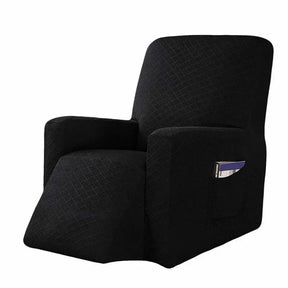 housse-de-fauteuil-inclinable-noir-extensible – La Maison de la Housse