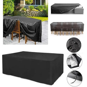 housse-de-protection-noir-table-de-jardin-exterieur-waterproof – La Maison de la Housse