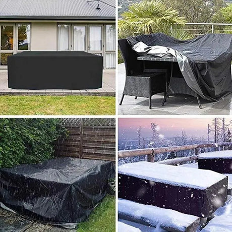 housse-de-protection-noir-table-de-jardin-exterieur-waterproof – La Maison de la Housse