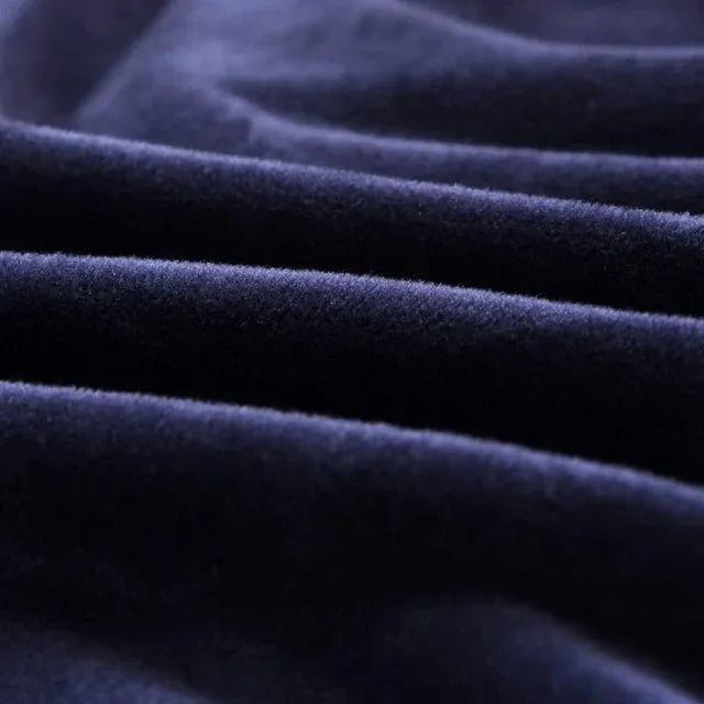housse-en-velours-bleu-nuit-pour-canape-extensible-ajustable – La Maison de la Housse