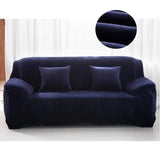 housse-en-velours-bleu-nuit-pour-canape-extensible-ajustable – La Maison de la Housse