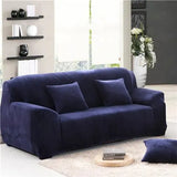 housse-en-velours-bleu-nuit-pour-canape-extensible-ajustable – La Maison de la Housse