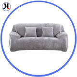 housse-en-velours-gris-pour-canape-extensible-ajustable – La Maison de la Housse