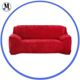 housse-en-velours-rouge-pour-canape-extensible-ajustable – La Maison de la Housse