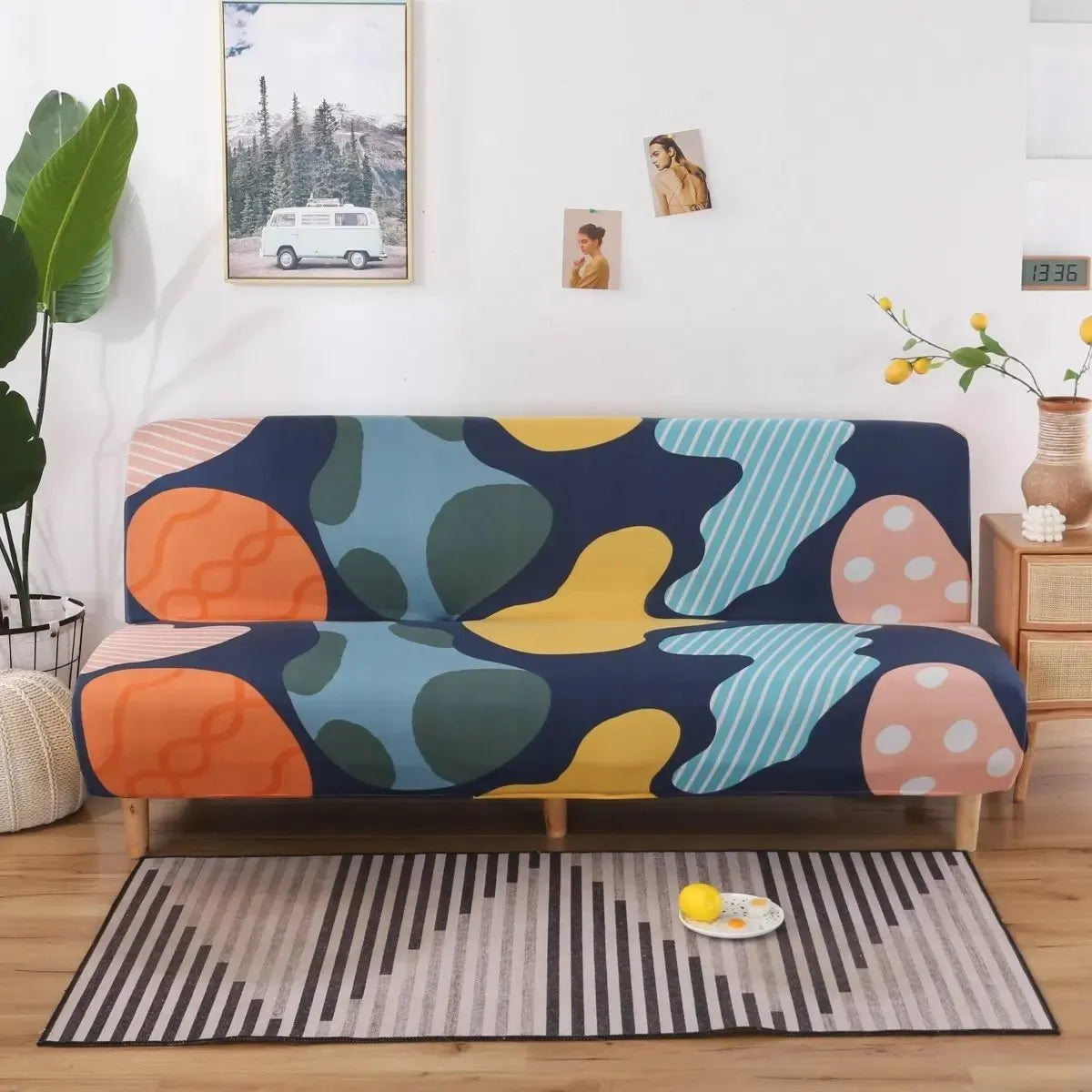 housse-extensible-pour-canape-sans-accoudoirs – La Maison de la Housse