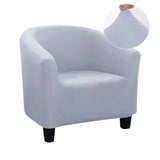 housse-gris-clair-de-fauteuil-club-extensible – La Maison de la Housse