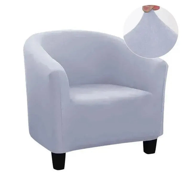 housse-gris-clair-de-fauteuil-club-extensible – La Maison de la Housse