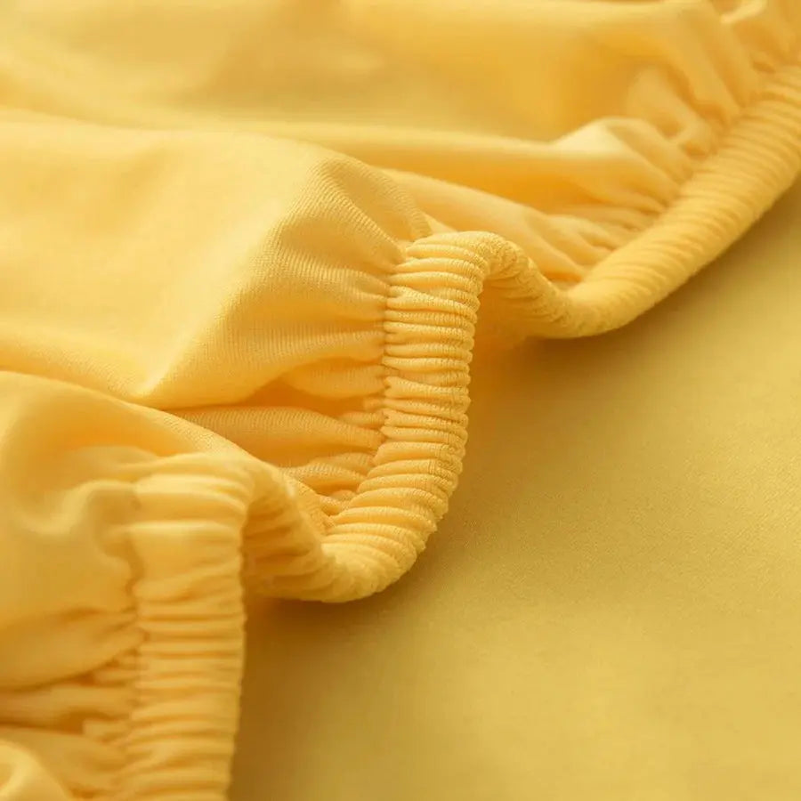 Housse de canapé d’angle Jaune pour Housse De Canapé d'Angle – La Maison De La Housse