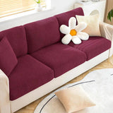 Housse Rouge Coussin D'assise & Dossier - Canapé & Fauteuil - La Maison de la Housse®