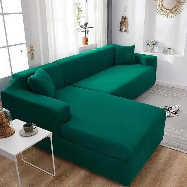 housse-vert-fonce-canape-dangle-classique – La Maison de la Housse