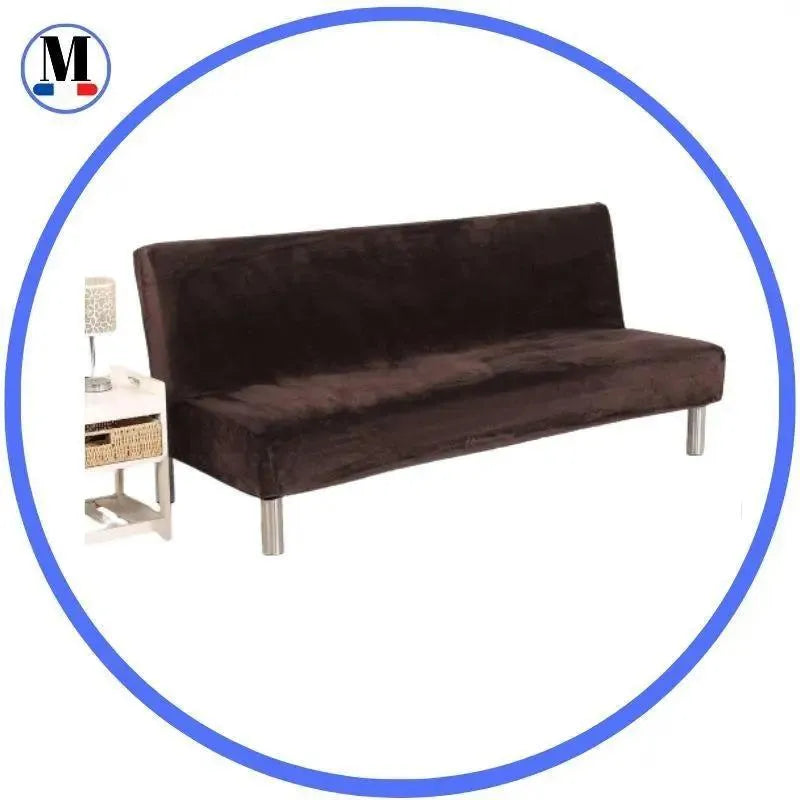 housses-de-canape-en-velours-marron-fonce-clic-clac-et-bz – La Maison de la Housse