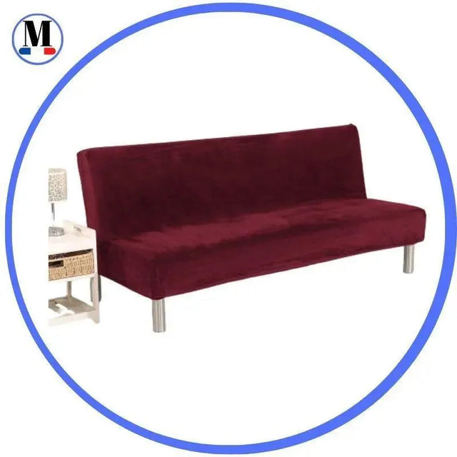 housses-de-canape-en-velours-rouge-vin-clic-clac-et-bz – La Maison de la Housse
