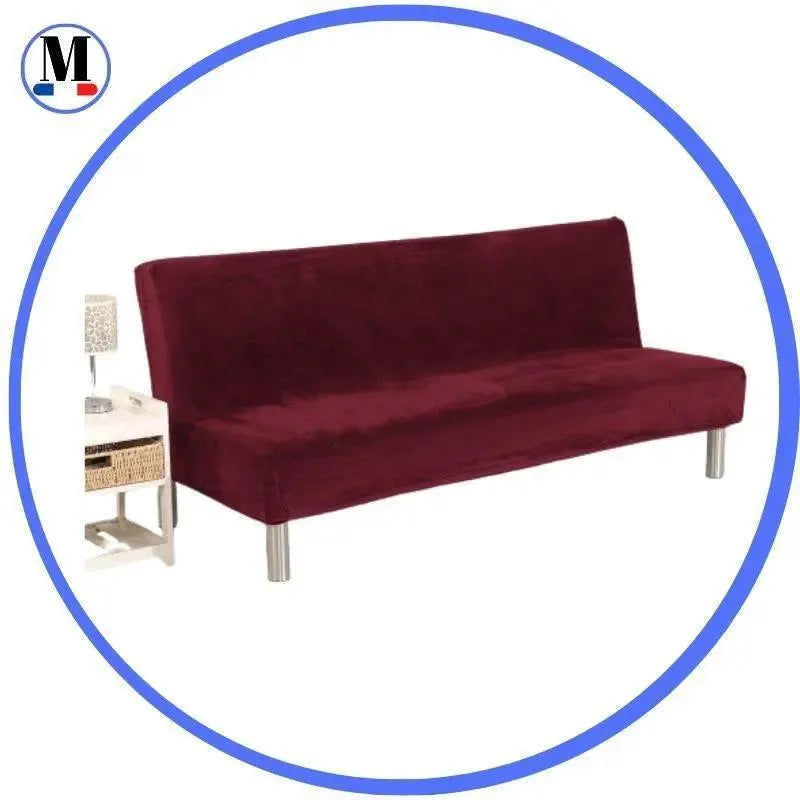 housses-de-canape-en-velours-rouge-vin-clic-clac-et-bz – La Maison de la Housse