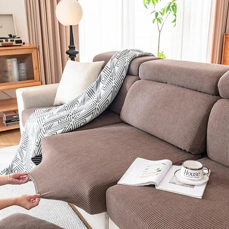 Housses de Coussins Jacquard Ligne – Pour Siège, Assise & Dossier pour HOUSSE SIEGES DE CANAPÉ – La Maison de la Housse®