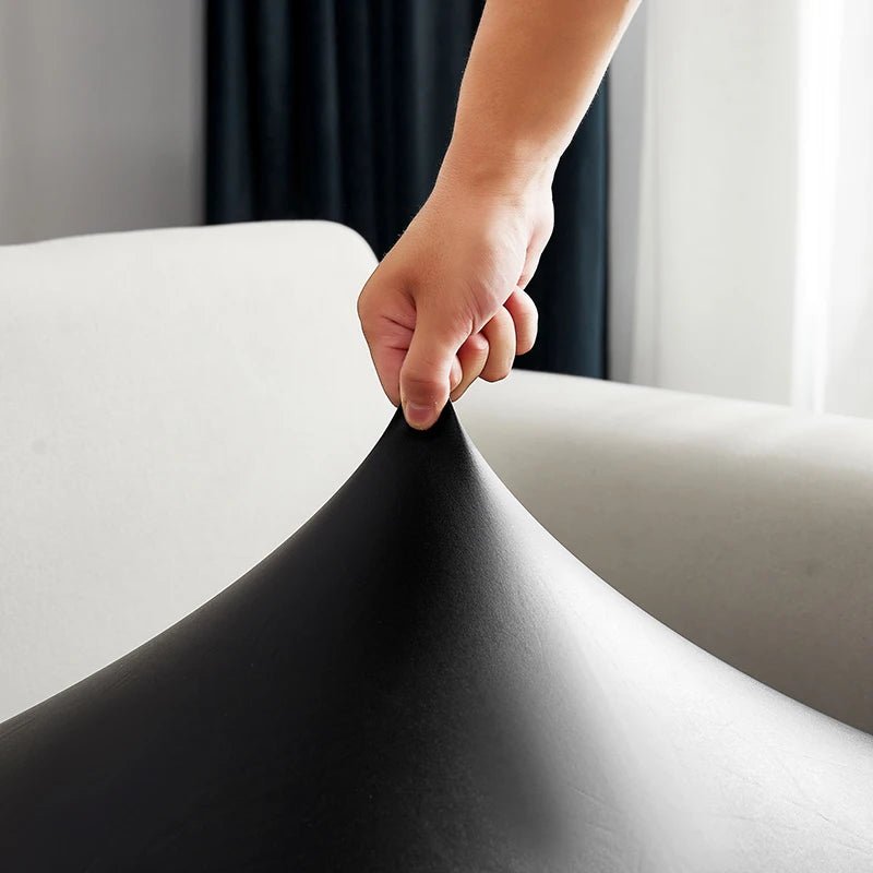 Housses de Coussins d'Assise en Simili cuir Imperméable - La Maison de la Housse®