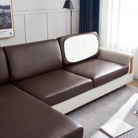 Housses de Coussins d'Assise en Simili cuir Imperméable - La Maison de la Housse®