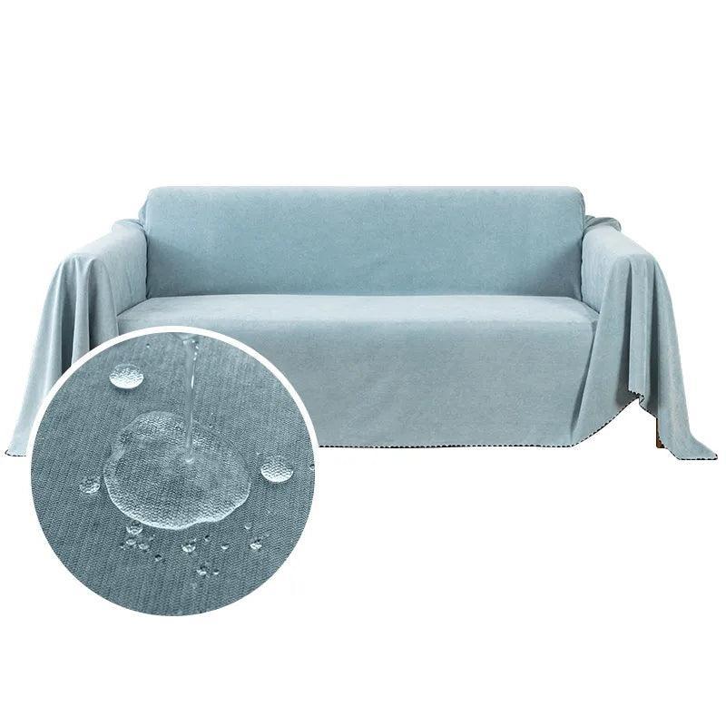 Protège canapé imperméable Bleu clair - La Maison de la Housse®