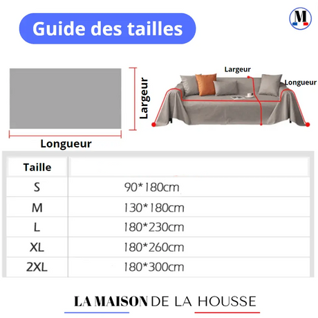Protège canapé imperméable Bleu clair pour Housse de canapé – La Maison de la Housse®